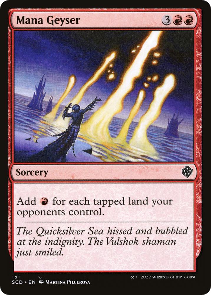 Mana Geyser [Starter Commander Decks]