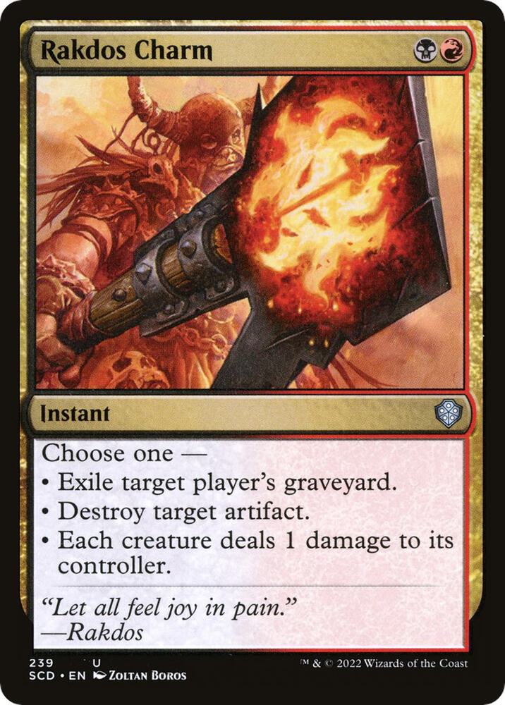 Rakdos Charm [Starter Commander Decks]