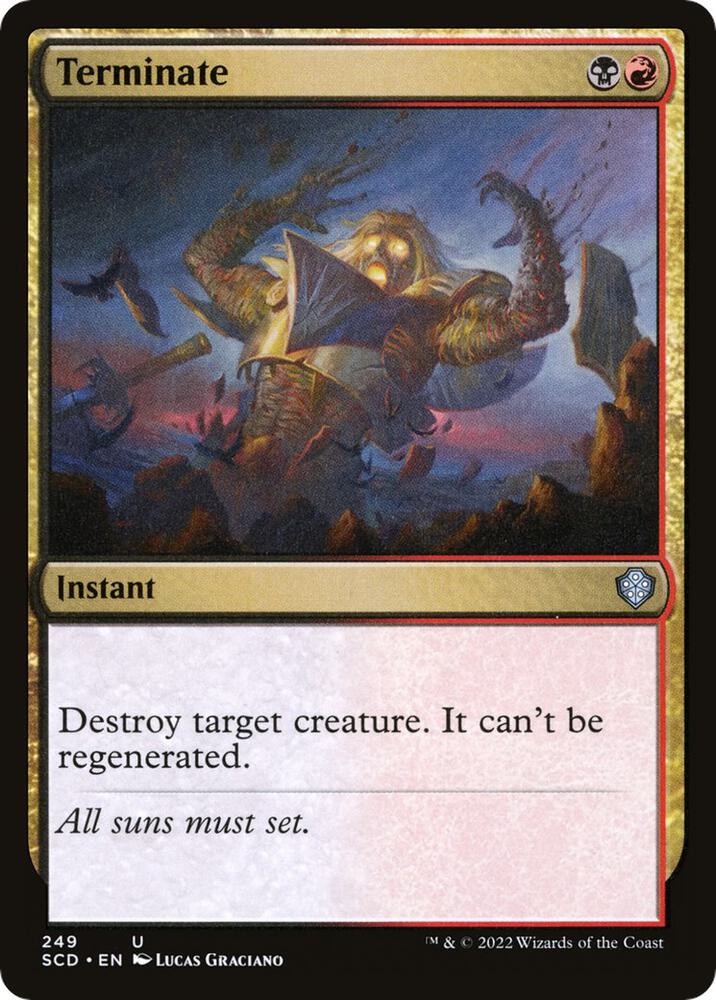 Terminate [Starter Commander Decks]