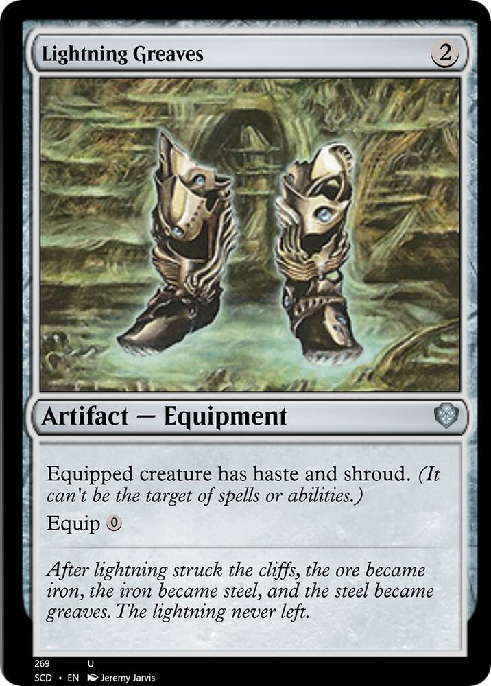 Lightning Greaves [Starter Commander Decks]