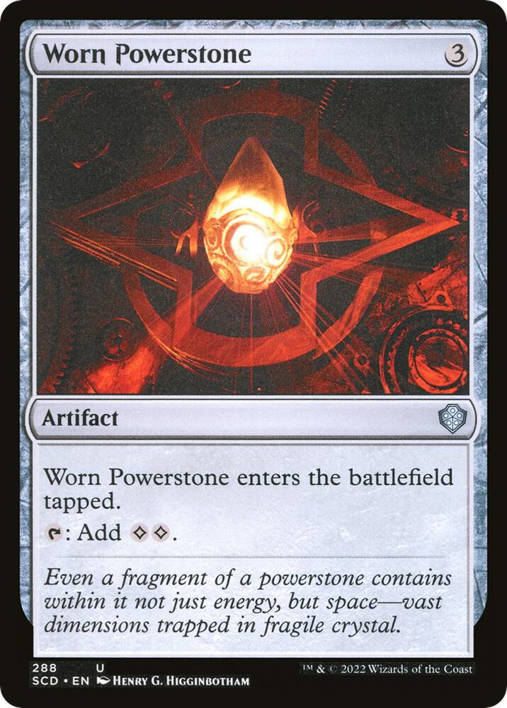 Worn Powerstone [Starter Commander Decks]