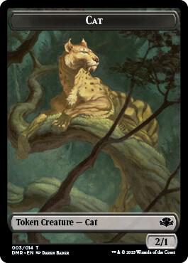 Cat Token (003) [Dominaria Remastered Tokens]