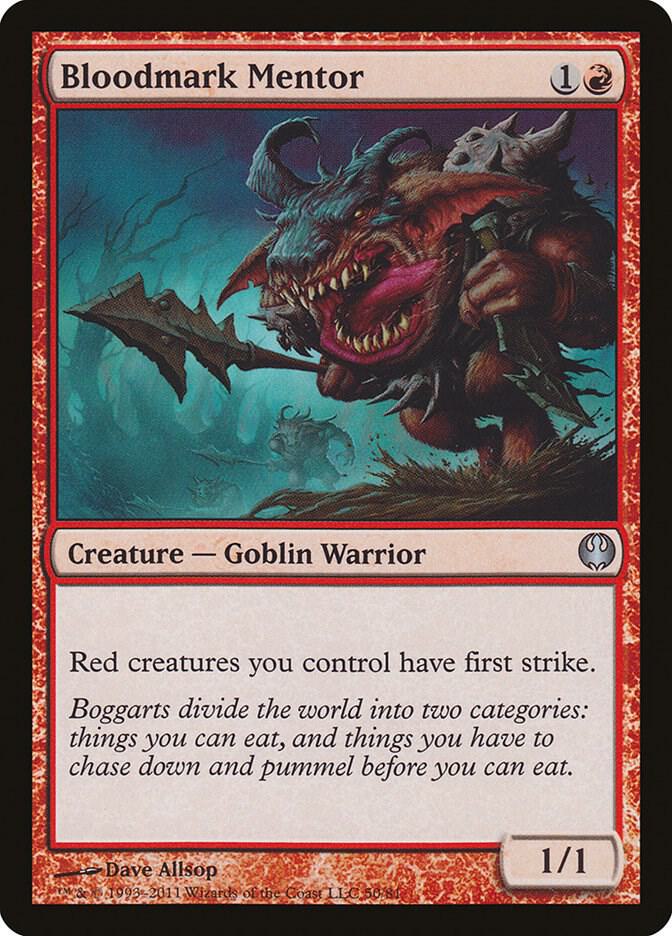 Bloodmark Mentor [Duel Decks: Knights vs. Dragons]