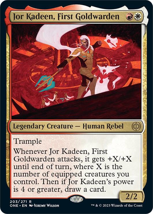 Jor Kadeen, First Goldwarden [Phyrexia: All Will Be One]