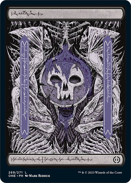 Swamp (269) (Phyrexian) [Phyrexia: All Will Be One]