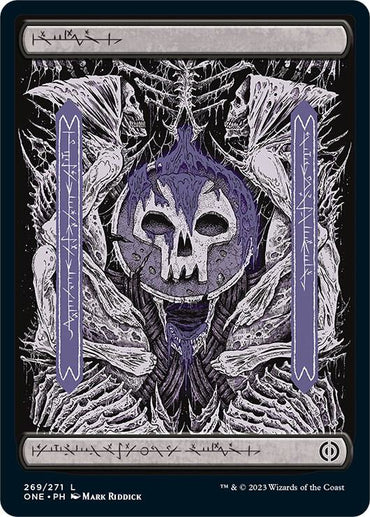 Swamp (269) (Phyrexian) [Phyrexia: All Will Be One]