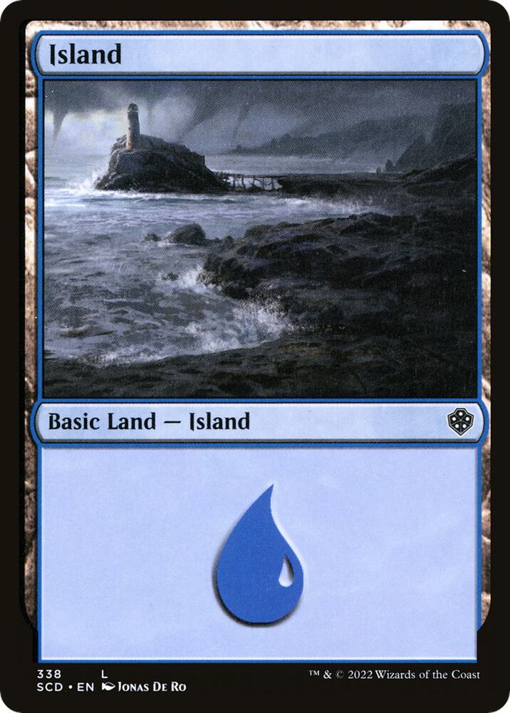 Island (338) [Starter Commander Decks]