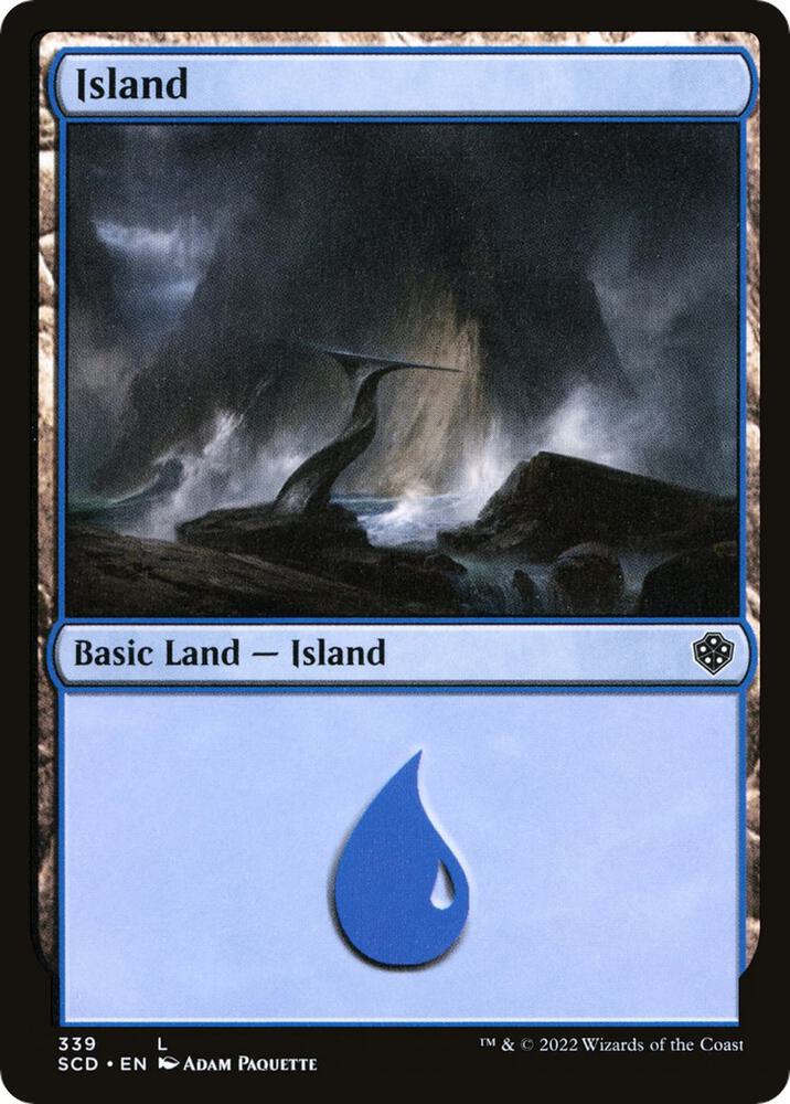 Island (339) [Starter Commander Decks]