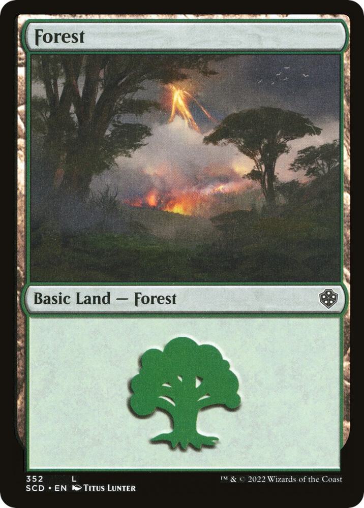 Forest (352) [Starter Commander Decks]