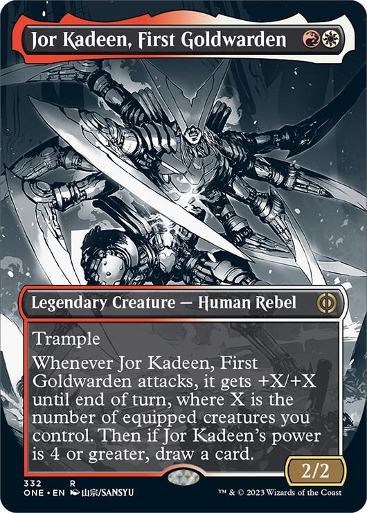 Jor Kadeen, First Goldwarden (Borderless Manga) [Phyrexia: All Will Be One]