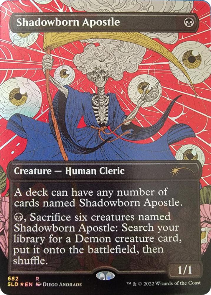 Shadowborn Apostle (Borderless) (682) [Secret Lair Drop Promos]
