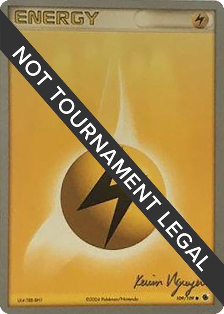 Lightning Energy (109/109) (Team Rushdown - Kevin Nguyen) [World Championships 2004]