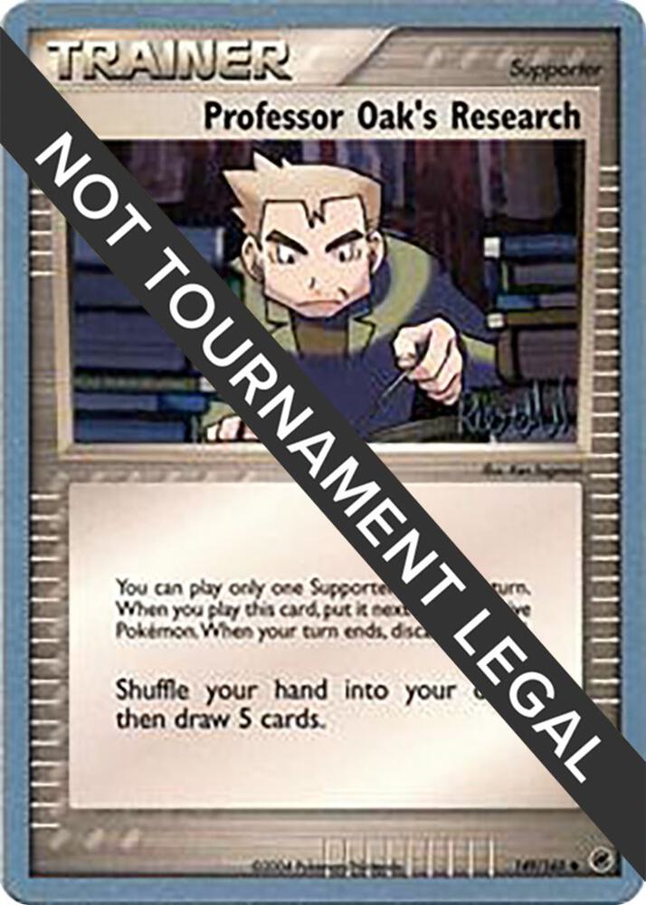Professor Oak's Research (149/165) (Rocky Beach - Reed Weichler) [World Championships 2004]