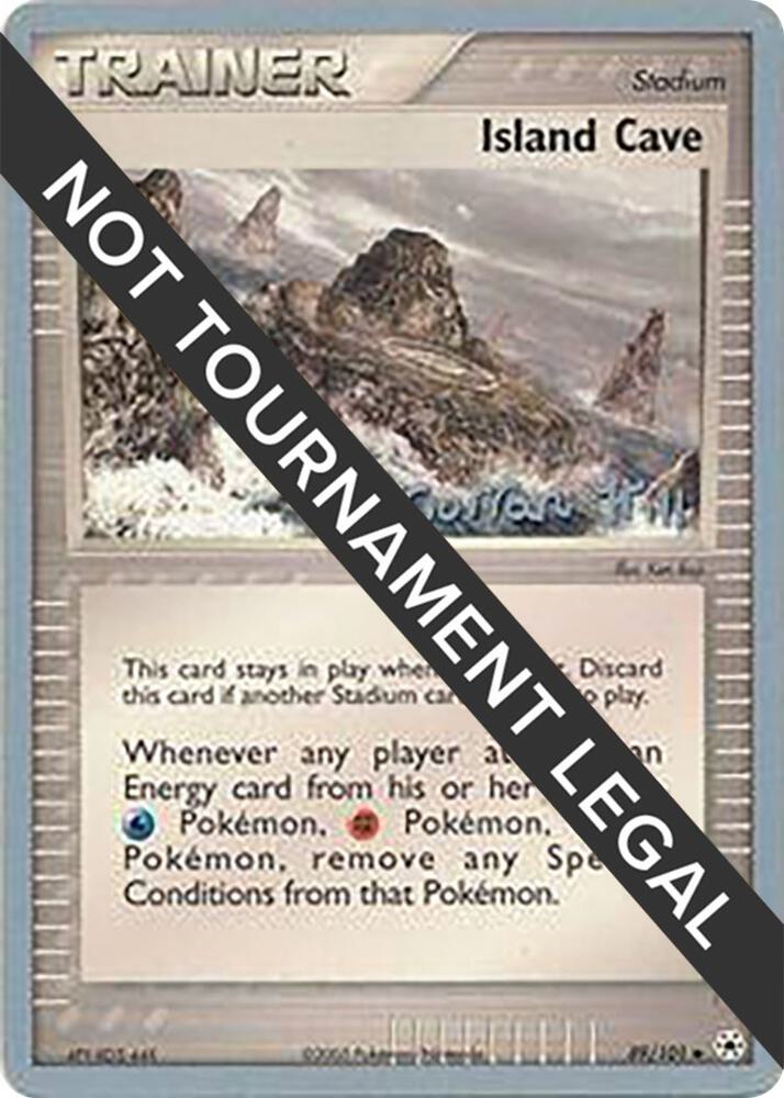 Island Cave (89/101) (Bright Aura - Curran Hill's) [World Championships 2005]