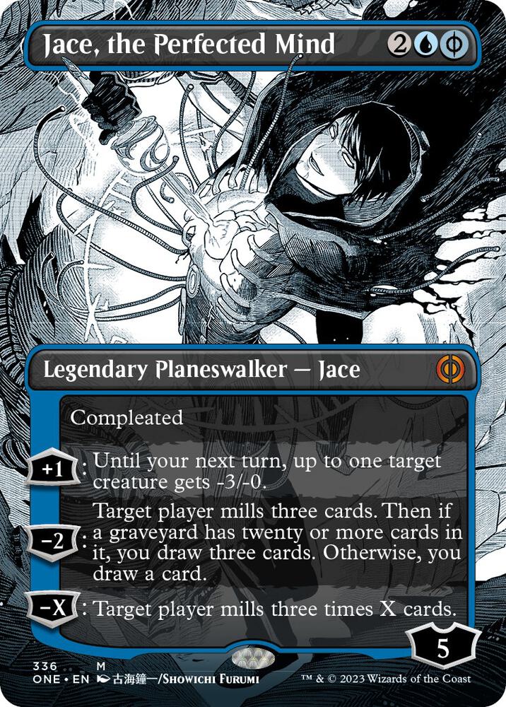 Jace, the Perfected Mind (Borderless Manga) [Phyrexia: All Will Be One]