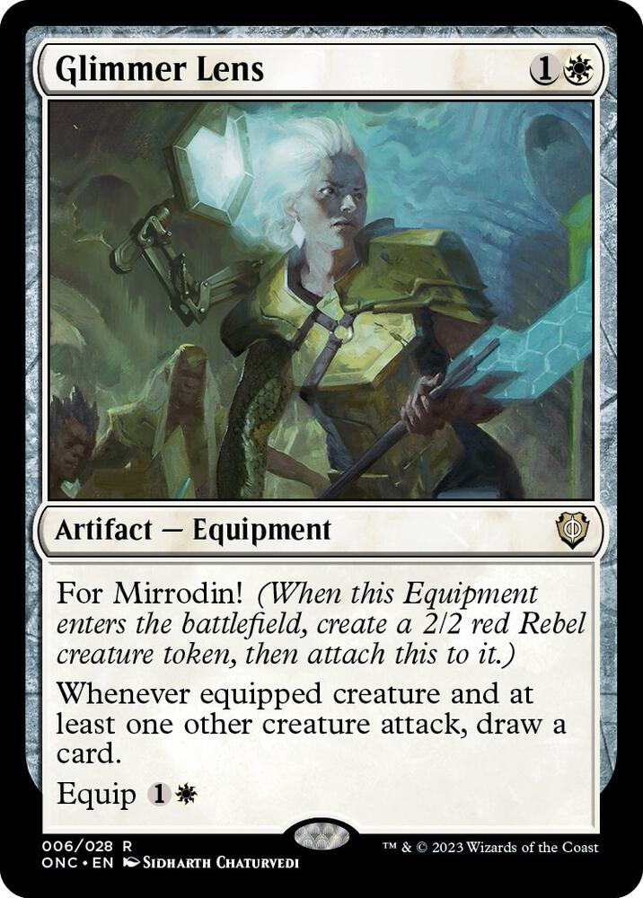 Glimmer Lens [Phyrexia: All Will Be One Commander]