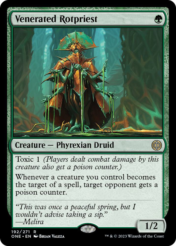 Venerated Rotpriest [Phyrexia: All Will Be One]