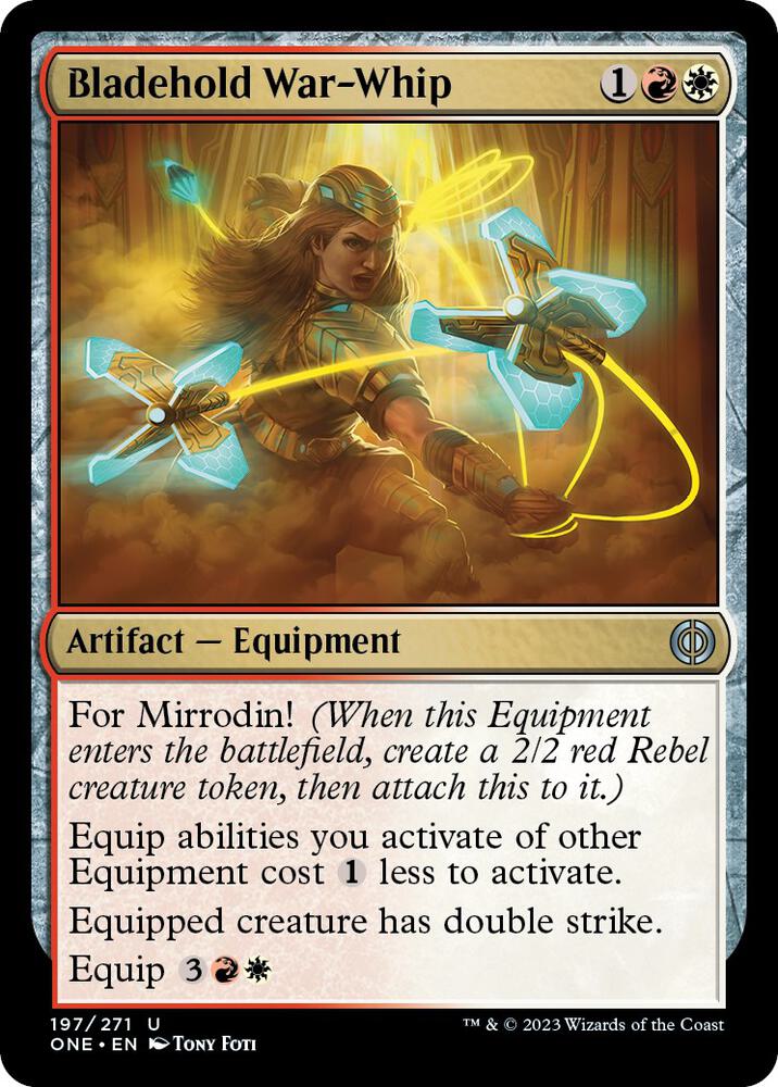 Bladehold War-Whip [Phyrexia: All Will Be One]