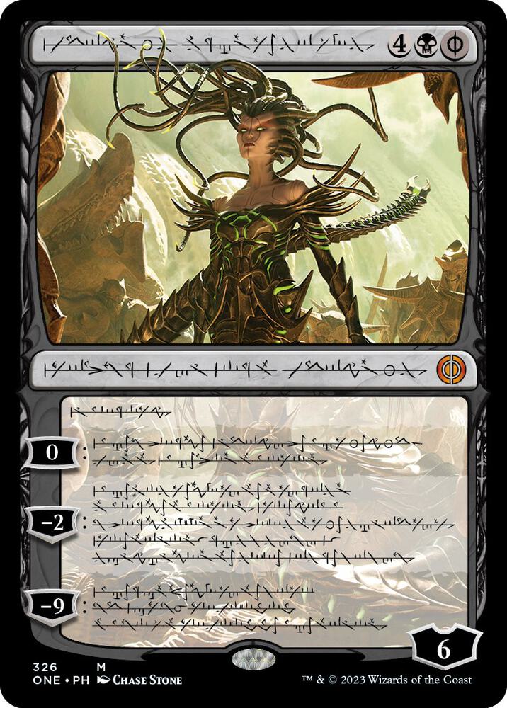 Vraska, Betrayal's Sting (Phyrexian) [Phyrexia: All Will Be One]
