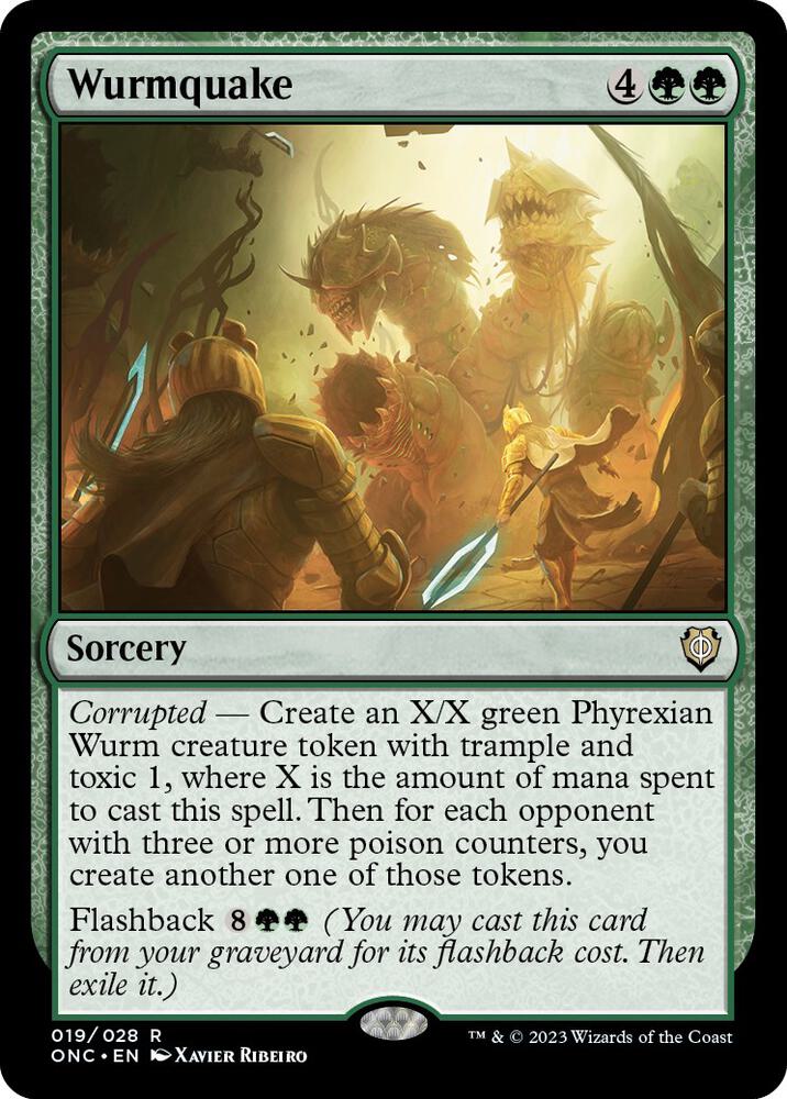 Wurmquake [Phyrexia: All Will Be One Commander]