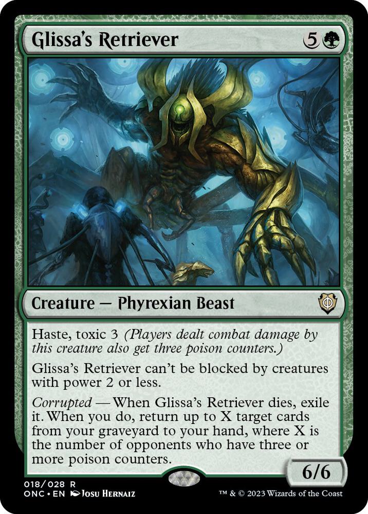 Glissa's Retriever [Phyrexia: All Will Be One Commander]