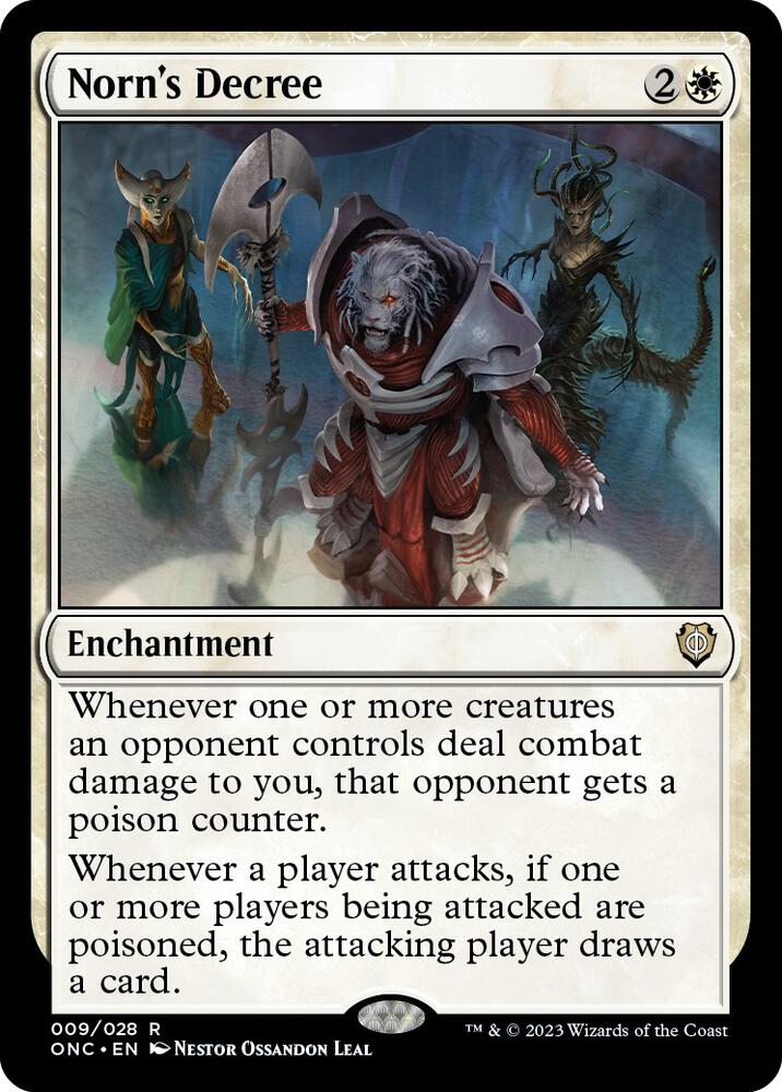 Norn's Decree [Phyrexia: All Will Be One Commander]