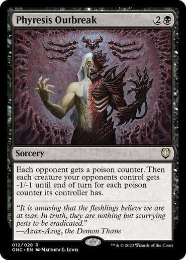 Phyresis Outbreak [Phyrexia: All Will Be One Commander]