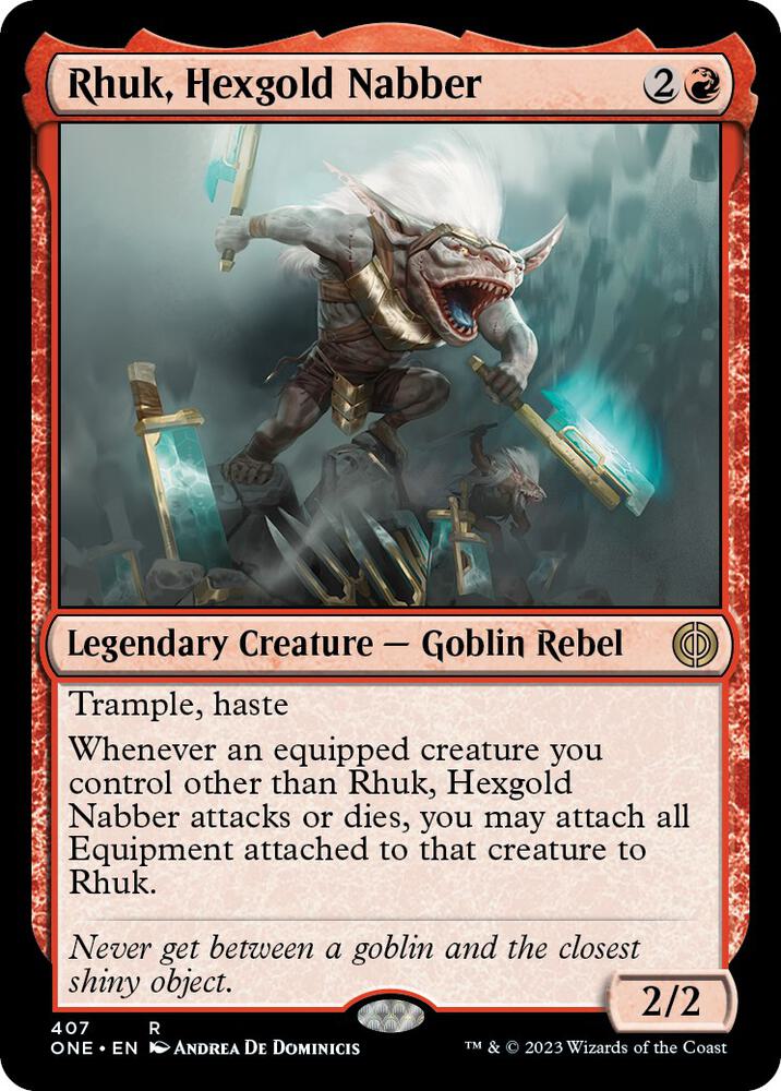Rhuk, Hexgold Nabber [Phyrexia: All Will Be One]