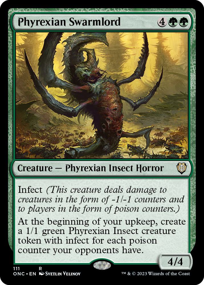 Phyrexian Swarmlord [Phyrexia: All Will Be One Commander]