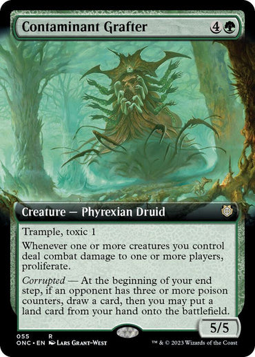 Contaminant Grafter (Extended Art) [Phyrexia: All Will Be One Commander]