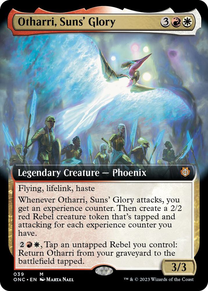 Otharri, Suns' Glory (Extended Art) [Phyrexia: All Will Be One Commander]