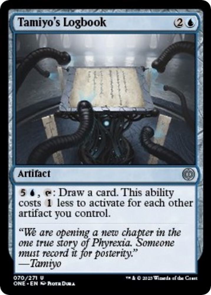 Tamiyo's Logbook [Phyrexia: All Will Be One]
