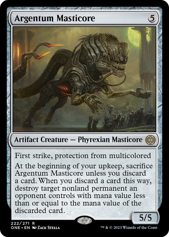 Argentum Masticore [Phyrexia: All Will Be One]