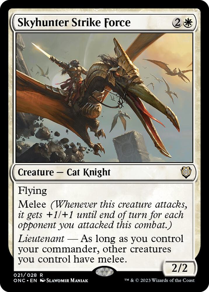 Skyhunter Strike Force [Phyrexia: All Will Be One Commander]