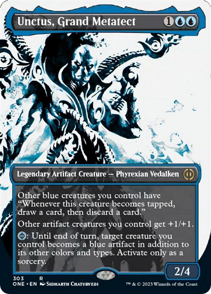 Unctus, Grand Metatect (Borderless Ichor) [Phyrexia: All Will Be One]