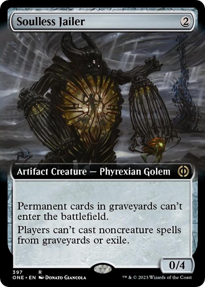 Soulless Jailer (Extended Art) [Phyrexia: All Will Be One]