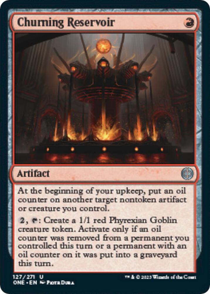 Churning Reservoir [Phyrexia: All Will Be One]