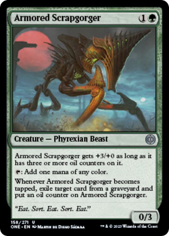 Armored Scrapgorger [Phyrexia: All Will Be One]