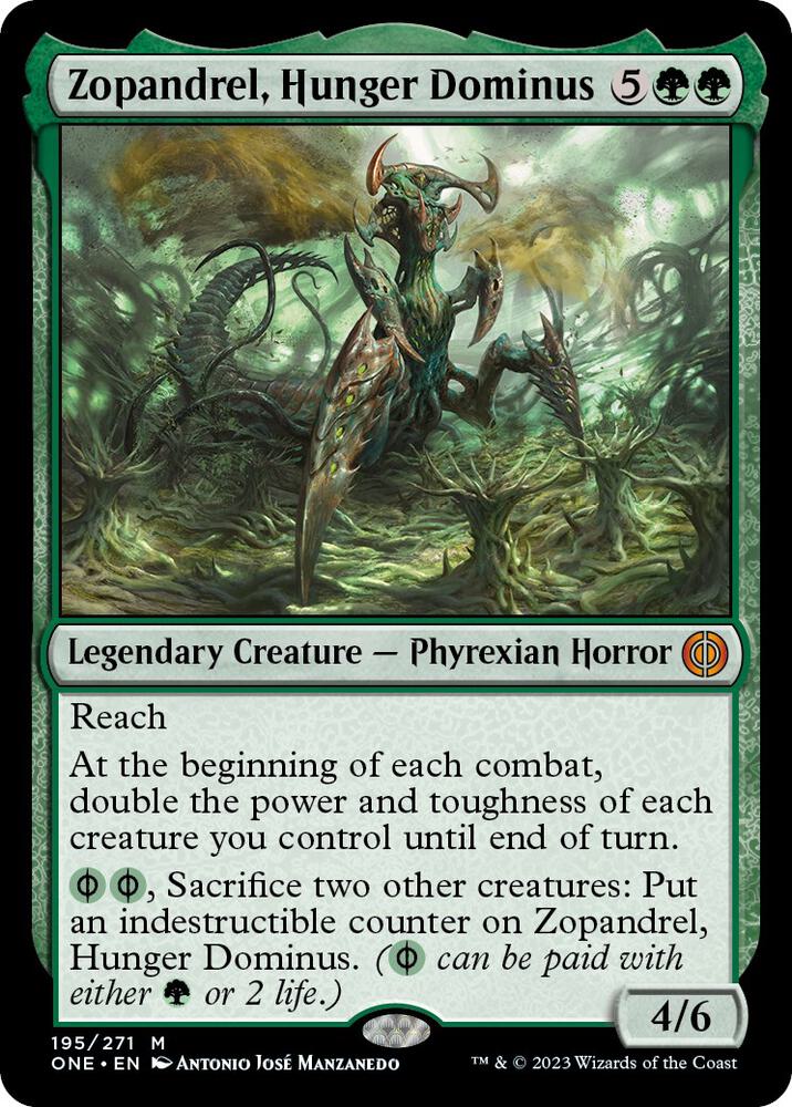 Zopandrel, Hunger Dominus [Phyrexia: All Will Be One]