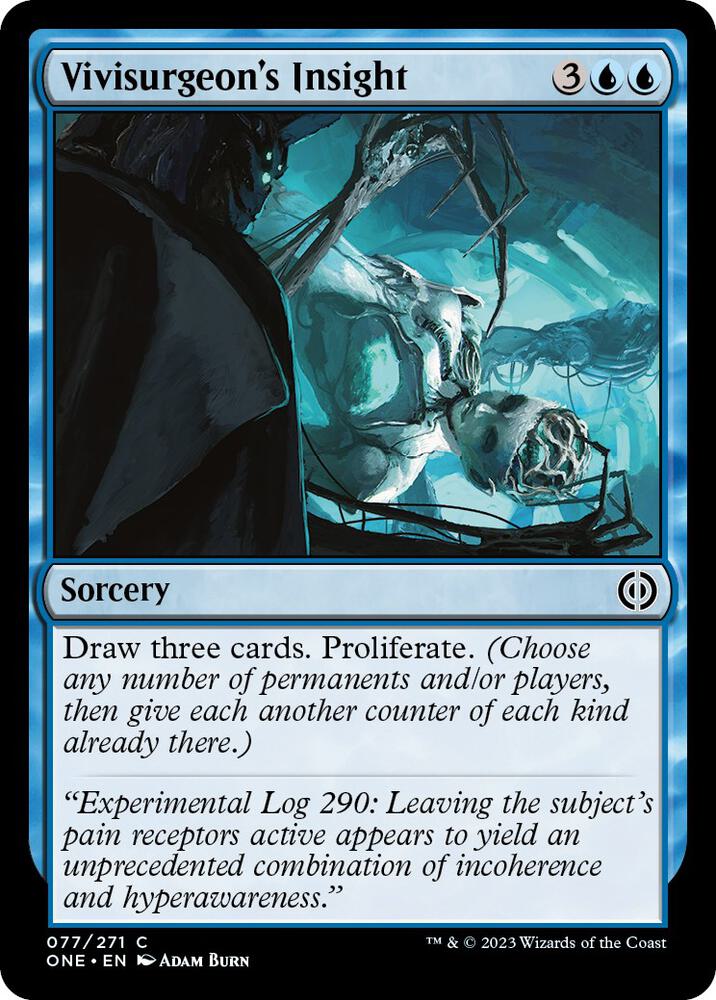 Vivisurgeon's Insight [Phyrexia: All Will Be One]