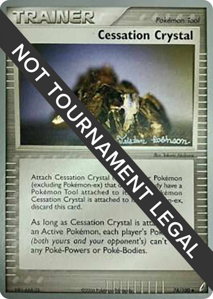 Cessation Crystal (74/100) (Intimidation - Tristan Robinson) [World Championships 2008]