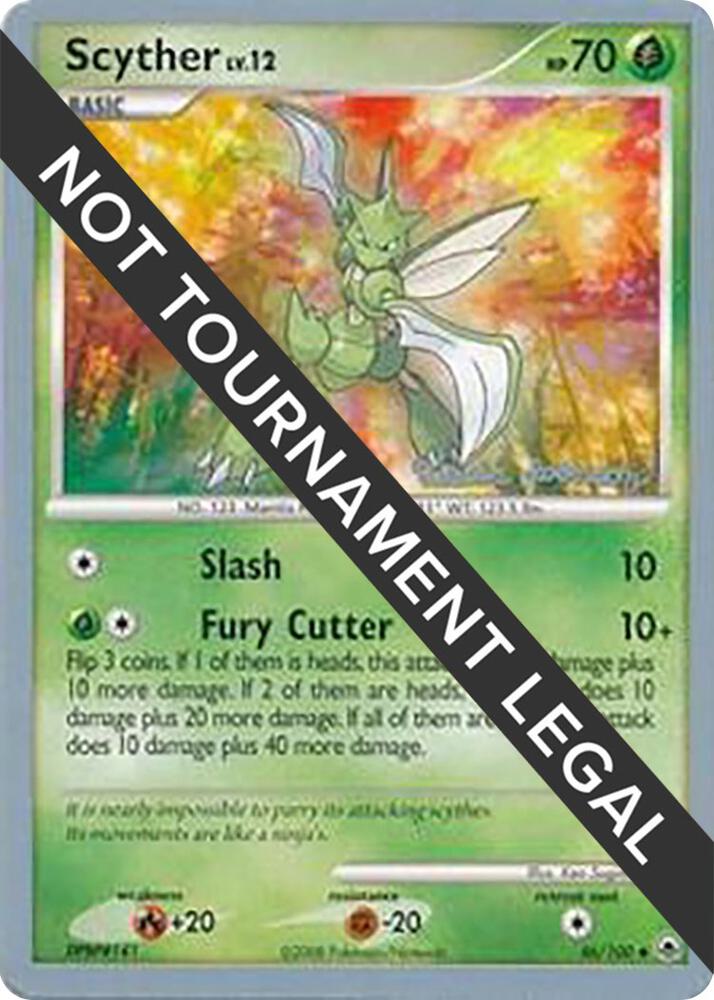 Scyther LV.12 (46/100) (Intimidation - Tristan Robinson) [World Championships 2008]