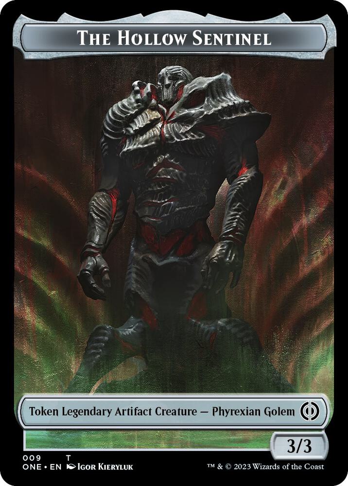 The Hollow Sentinel Token [Phyrexia: All Will Be One Tokens]