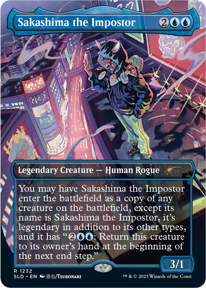 Sakashima the Impostor (Borderless) [Secret Lair Drop Series]