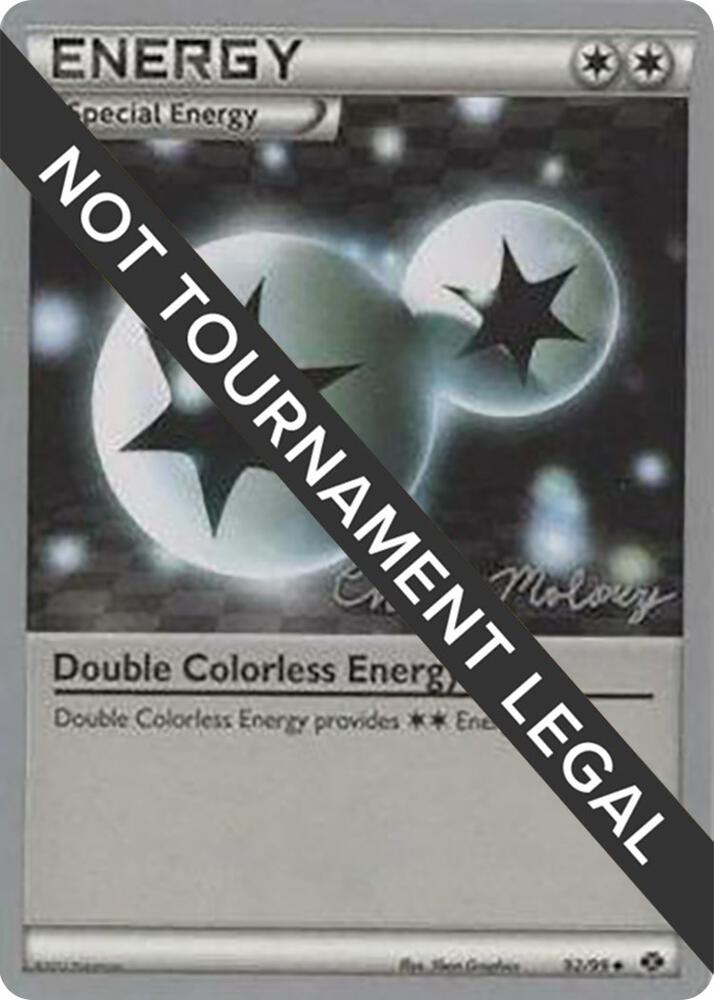 Double Colorless Energy (92/99) (Eeltwo - Chase Moloney) [World Championships 2012]