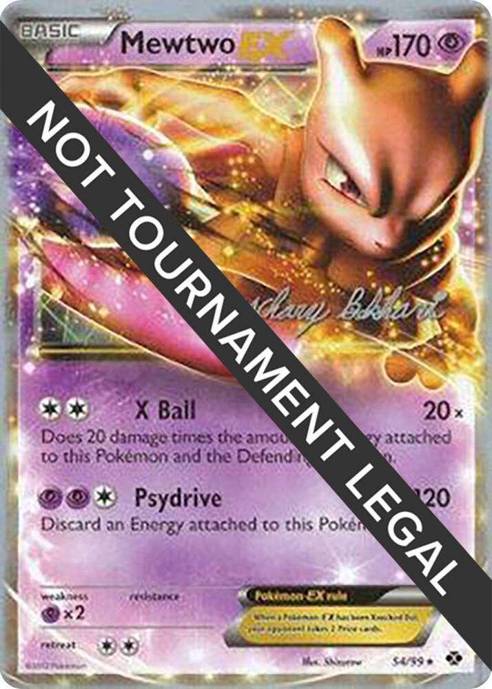 Mewtwo EX (54/99) (CMT - Zachary Bokhari) [World Championships 2012]