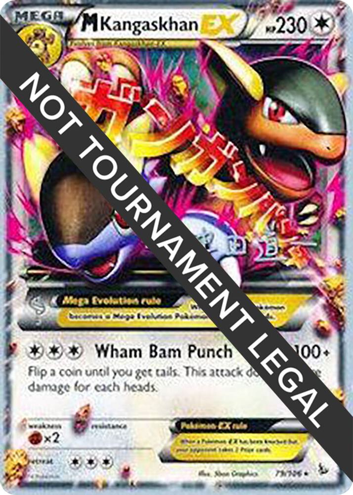 M Kangaskhan EX (79/106) (Crazy Punch - Michikazu Tsuda) [World Championships 2014]