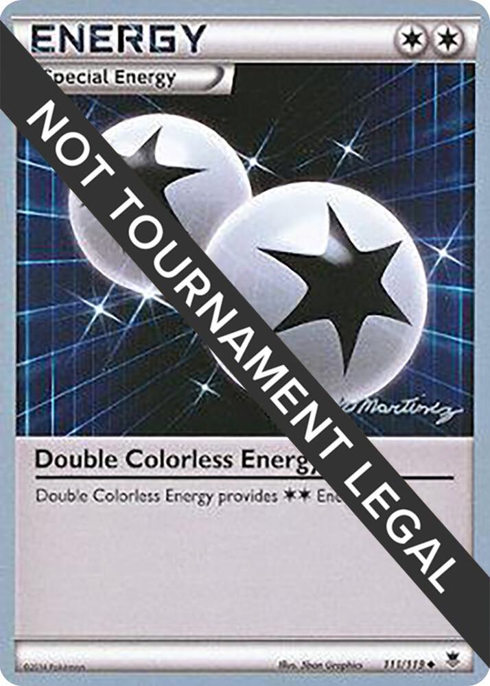 Double Colorless Energy (111/119) (Punches 'n' Bites - Patrick Martinez) [World Championships 2015]