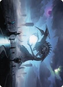 Blue Sun's Twilight Art Card [Phyrexia: All Will Be One Art Series]
