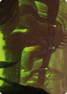 The Dross Pits Art Card [Phyrexia: All Will Be One Art Series]